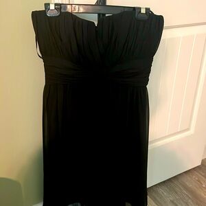 Black cocktail dress